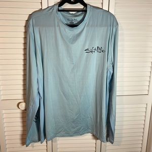 Salt life dri fit shirt